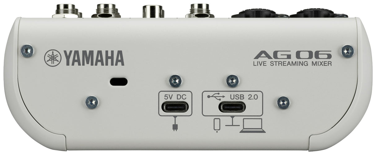 Yamaha AG06 MkII Live Streaming Mixer (Vit)