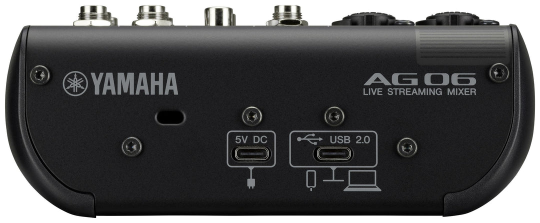 Yamaha AG06 MkII Live Streaming Mixer (svart)