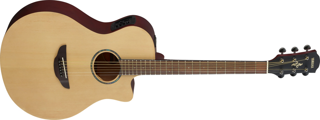 Yamaha APX600MNS Western gitarr (naturlig Satin )