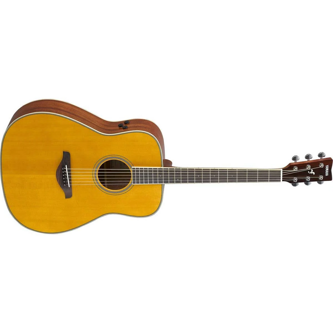 Yamaha FG-TA TransAcoustic Vintage Folk Western Gitarr