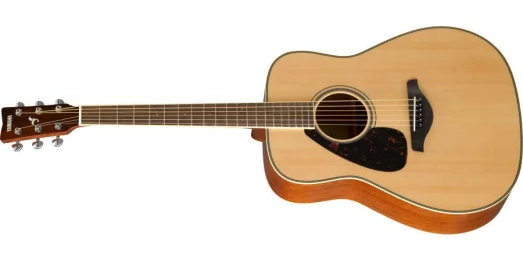 Yamaha FG820L NTII vänsterhänt Western gitarr (naturlig)