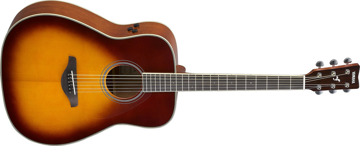 Yamaha FGC-TA TransAcoustic Western Guitar (Brown Sunburst )