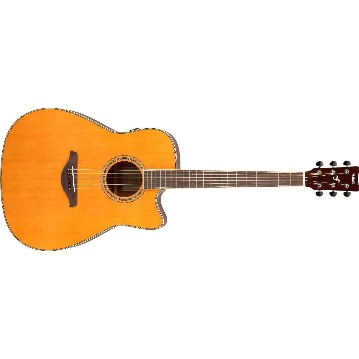 Yamaha FGC TransAcoustic Western Guitar ( Vintage )