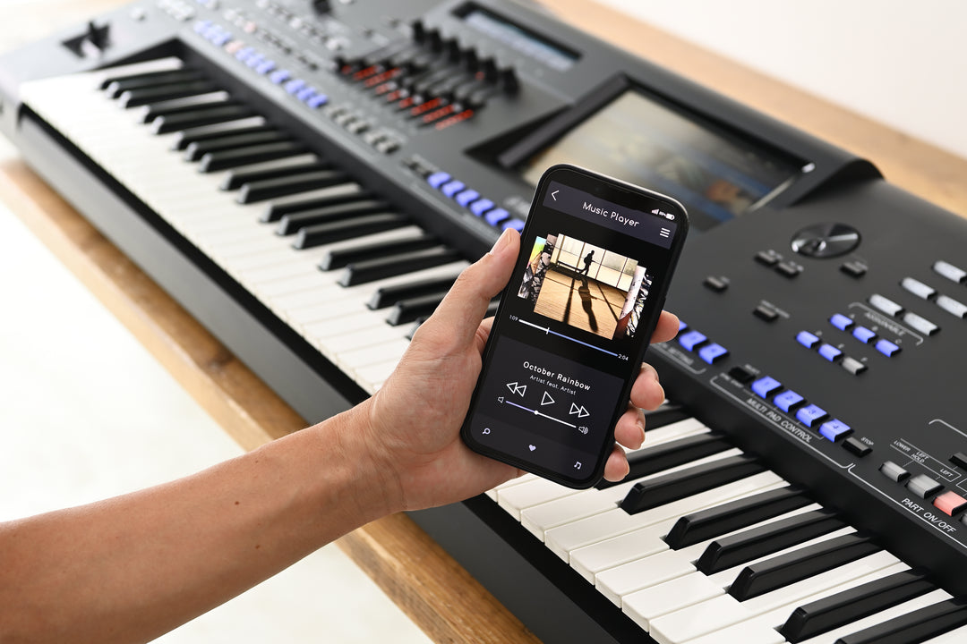 Yamaha Genos 2 keyboard/högtalarpaket