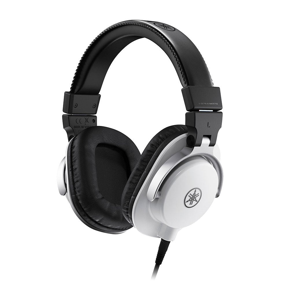 Yamaha HPH-MT5 Studio-hörlurar (vita)