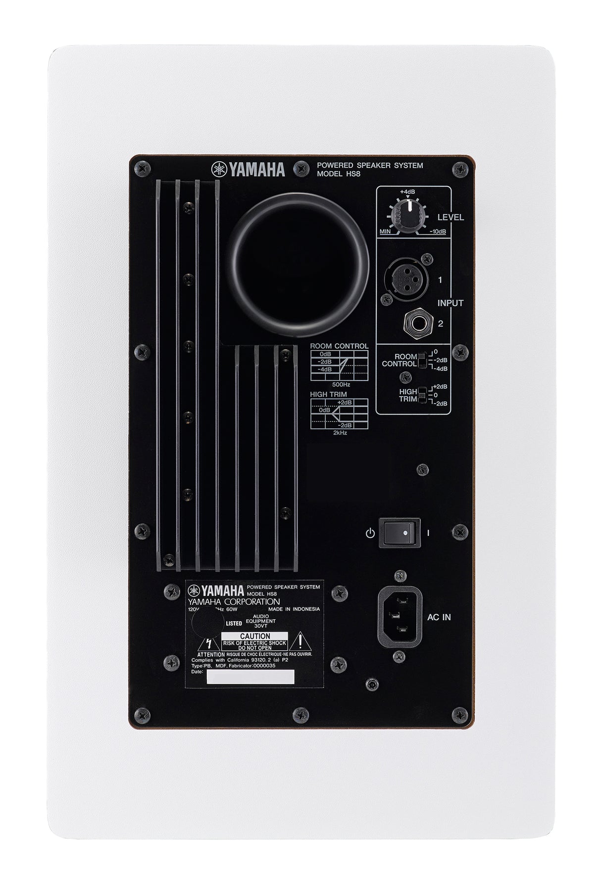 Yamaha HS8 W Active Studio Monitor (Vit)