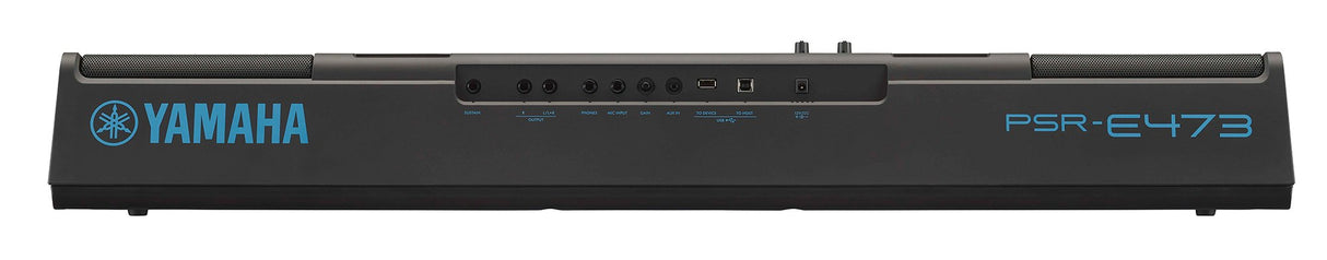 Yamaha PSR-E473 Keyboard (svart)