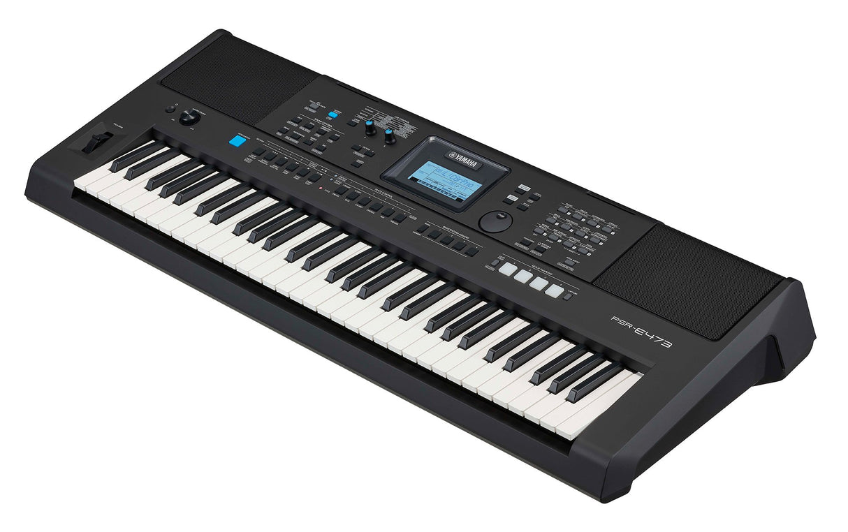 Yamaha PSR-E473 Keyboard (svart)