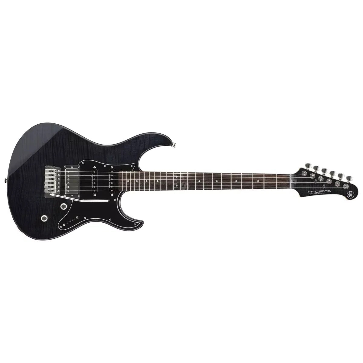 Yamaha Pacifica 612V IIFM elgitarr (genomskinlig Black )