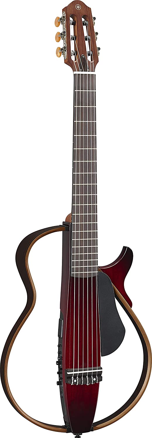 Yamaha SLG200N Silent Guitar Nylon (Crimson Red Burst )