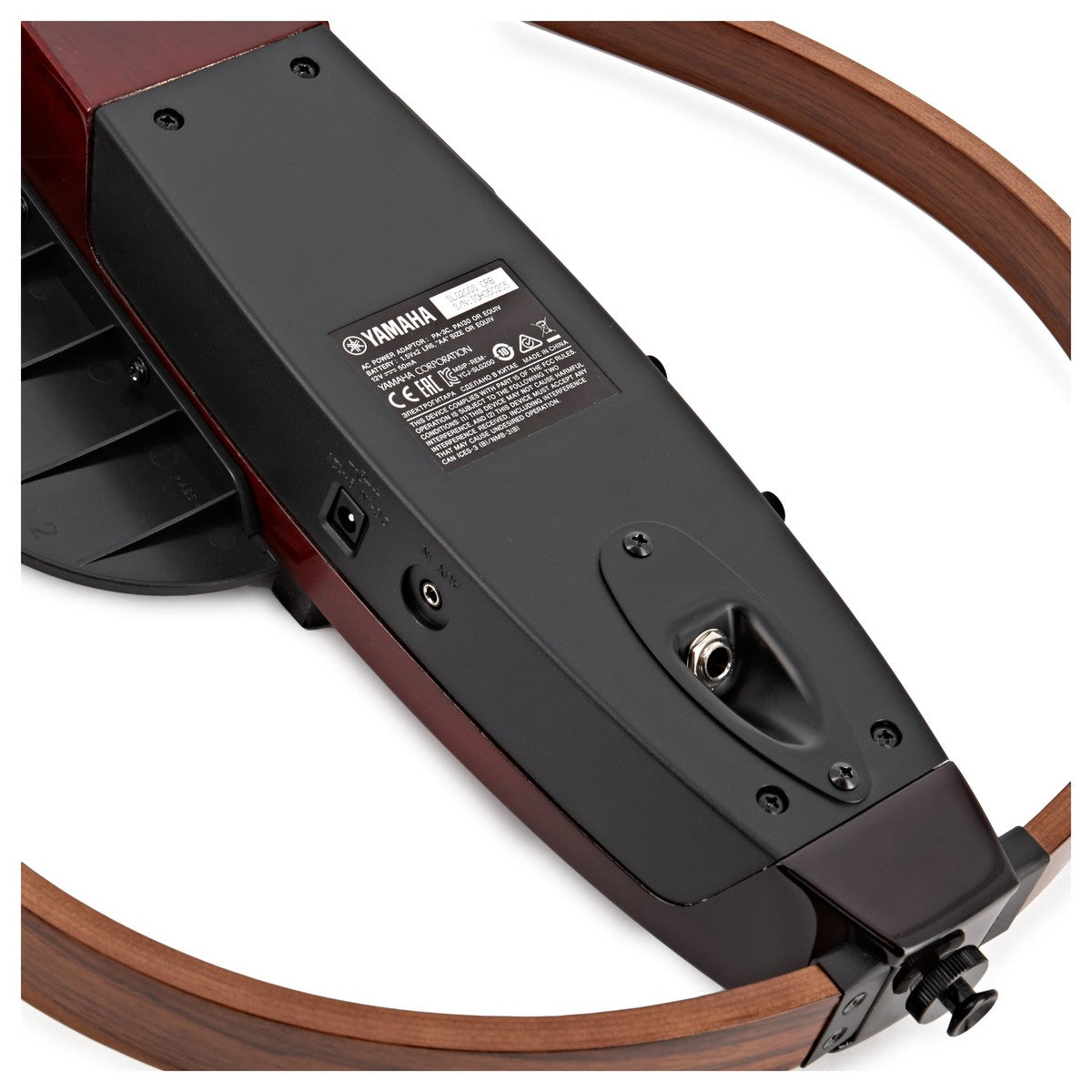 Yamaha SLG200S Silent Steel Guitar (Crimson Red Burst )