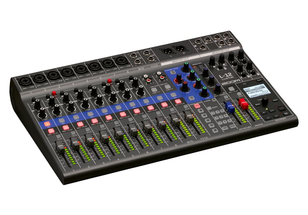 Zoom LiveTrak L-12 digital mixer