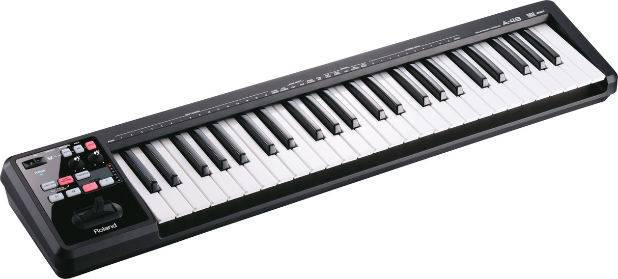 Roland A-49-BK MIDI Keyboard (svart)