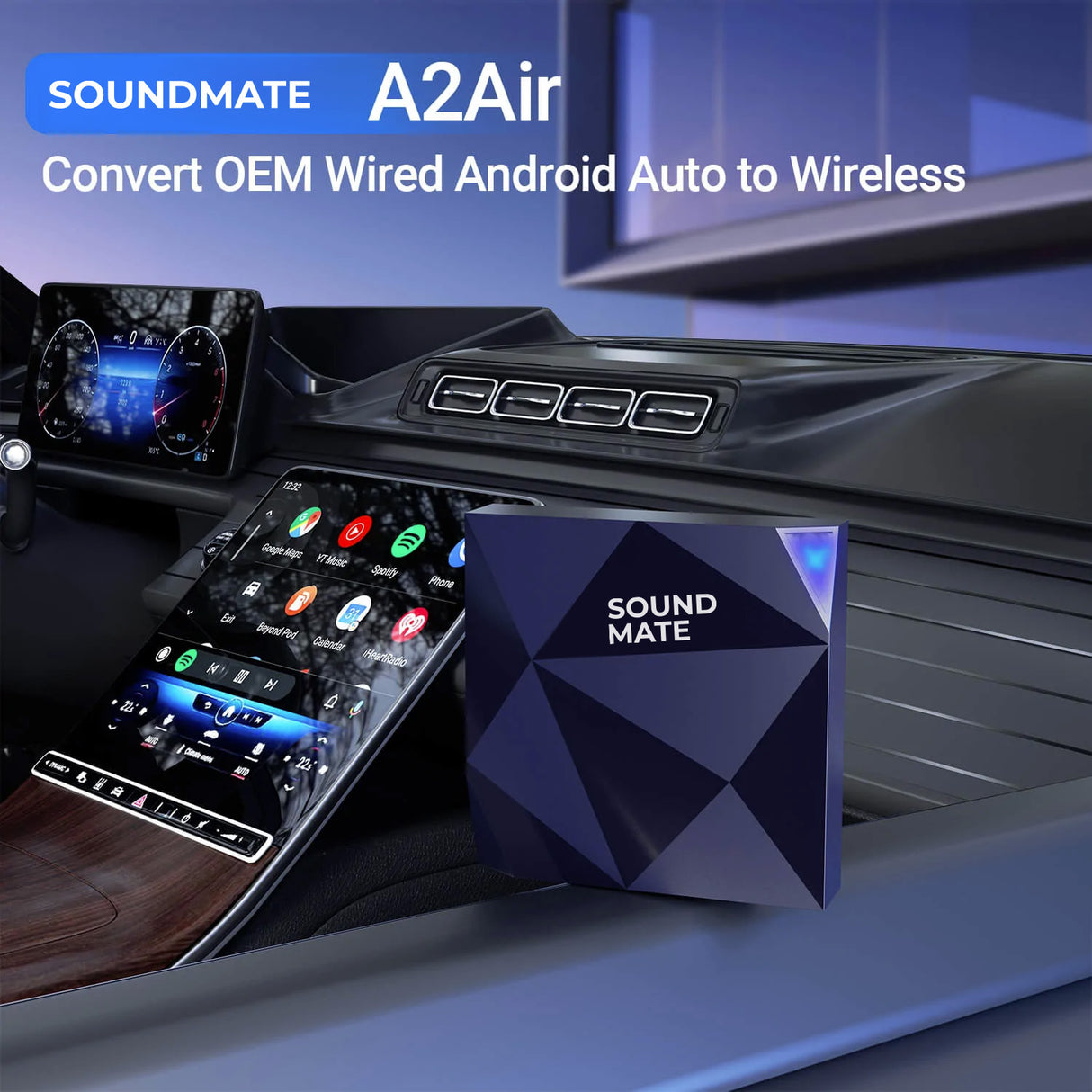 Trådlös Android Auto Adapter