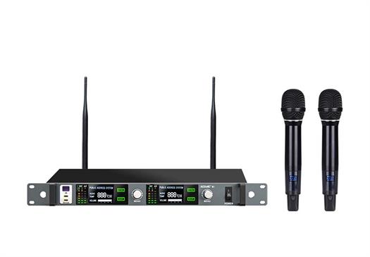 Acemic G4 UHF True Diversity trådlöst system för Mikrofoner