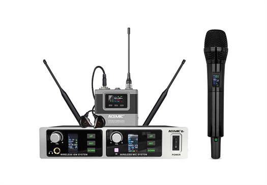 Acemic trådlös Mikrofoner och trådlös in-ear monitor - modell M2