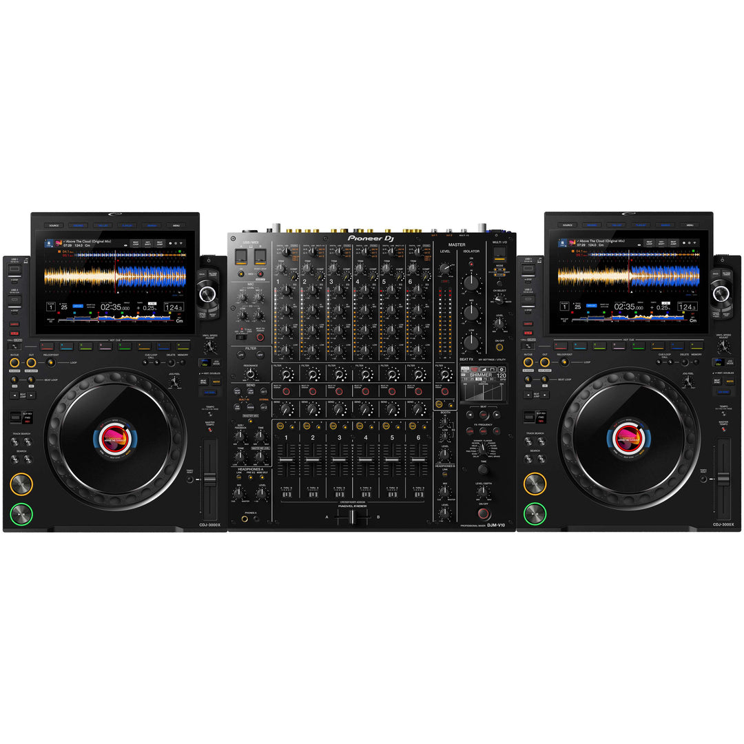 AlphaTheta DJM-V10 + CDJ-3000X paket