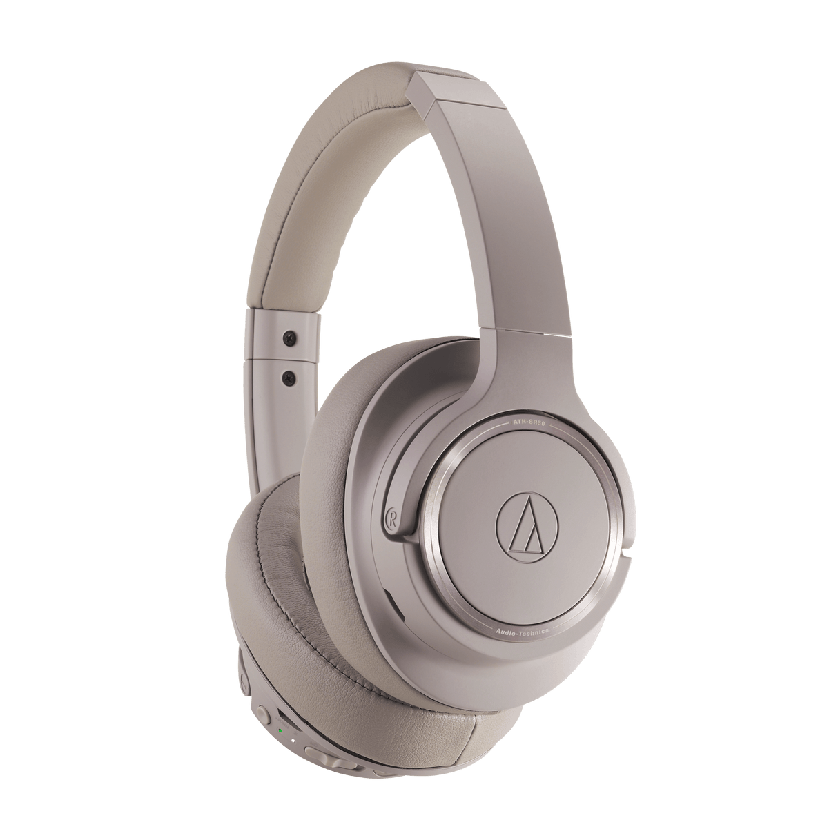 Audio-Technica ATH-SR50BTBK trådlösa hörlurar (brun/grå)