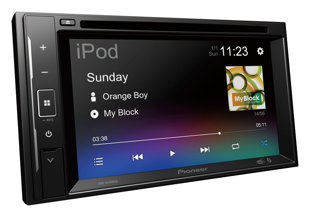 Pioneer AVH-A240DAB Bilstereo CD/DAB+/ Bluetooth och pekskärm