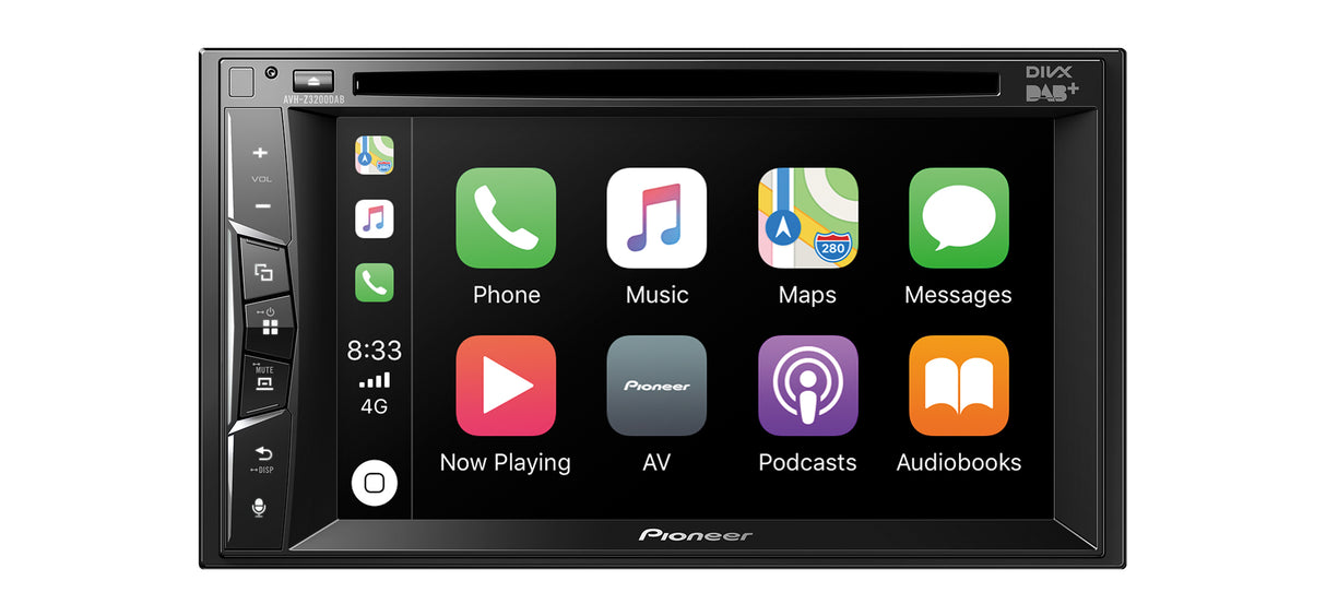 Pioneer AVH-Z3200DAB Apple Carplay , Bluetooth och DAB Radio