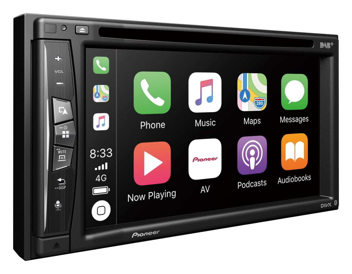 Pioneer AVIC-Z730DAB GPS-navigering, trådlös CarPlay och Bluetooth