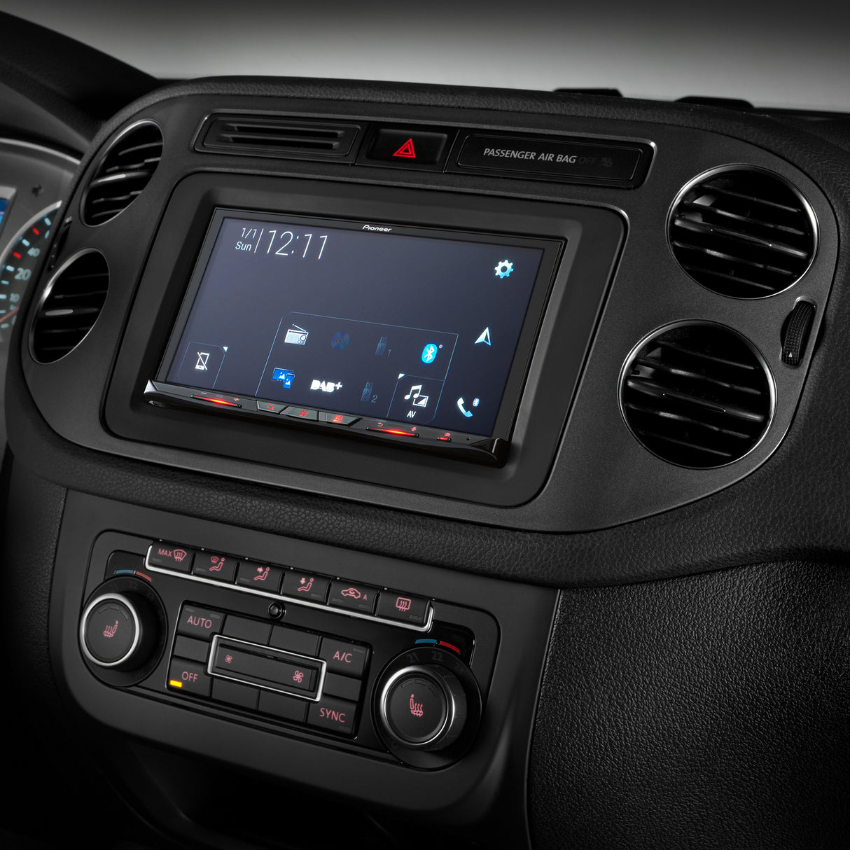 Pioneer AVIC-Z930DAB GPS-navigering, trådlös Apple CarPlay och Bluetooth