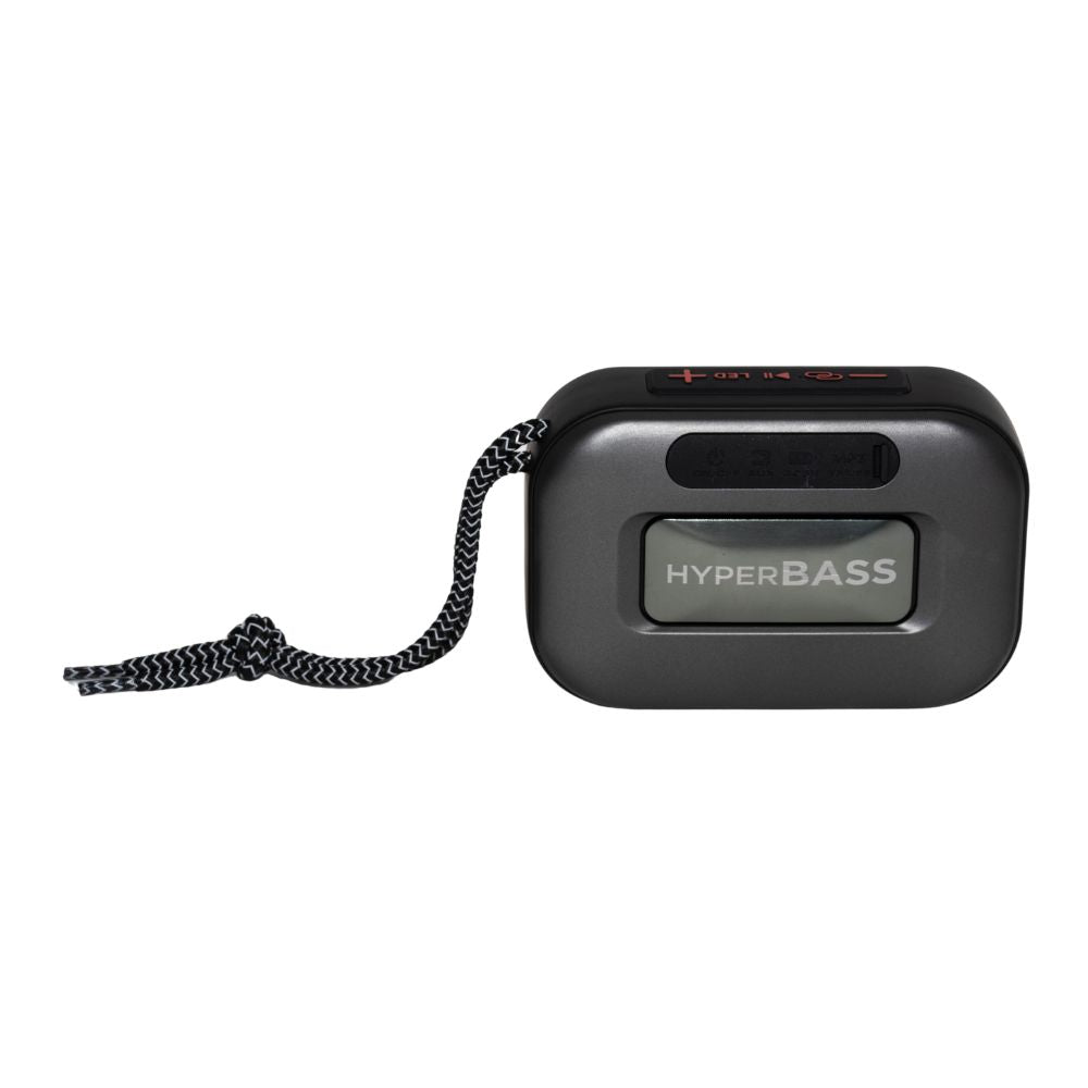 AIWA SPB-160 – Bärbar Bluetooth-högtalare med RGB-ljus, svart