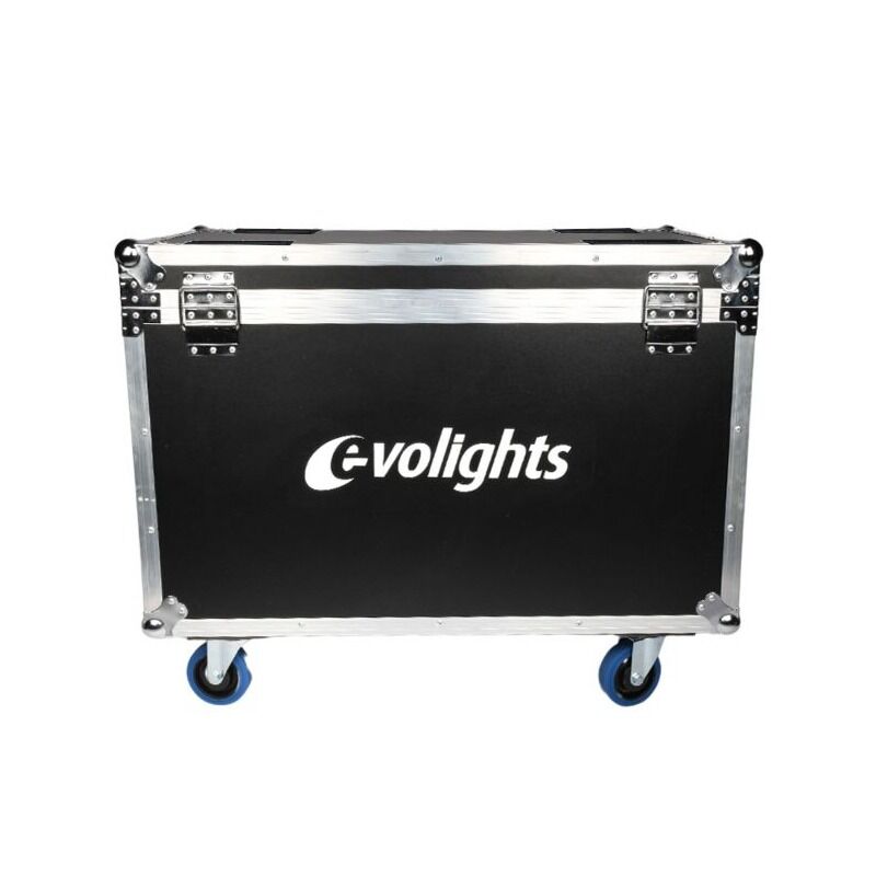 Flightcase för 4 Evolights 40x10W Wall Washer