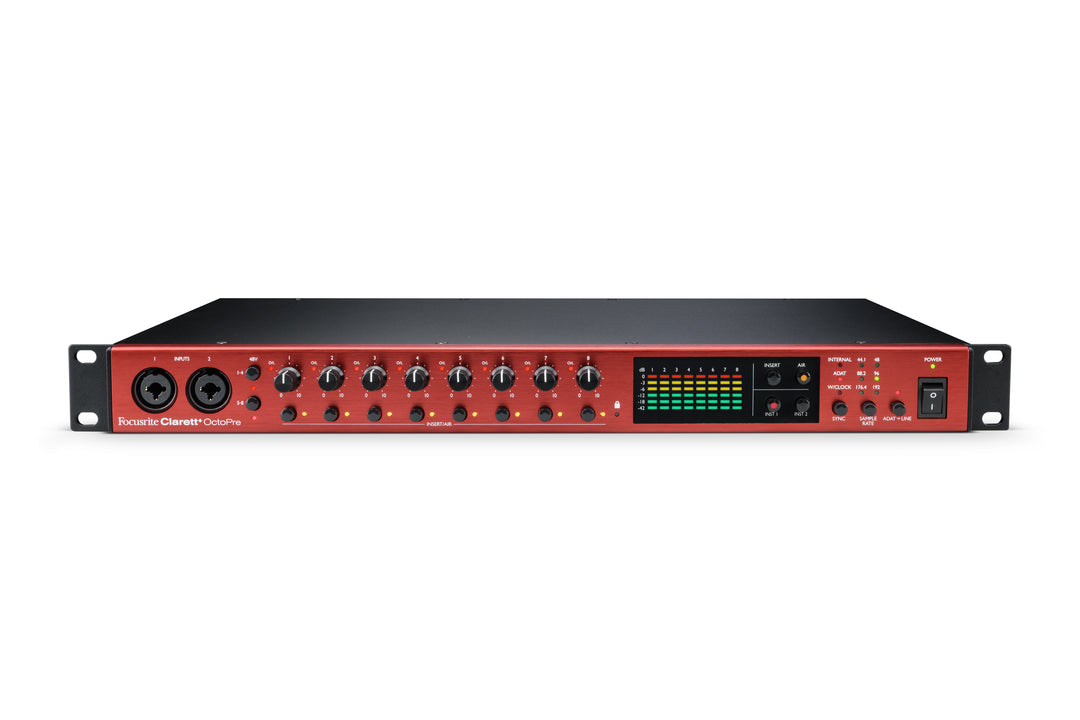 Focusrite Clarett+ Octopre mikrofonförförstärkare