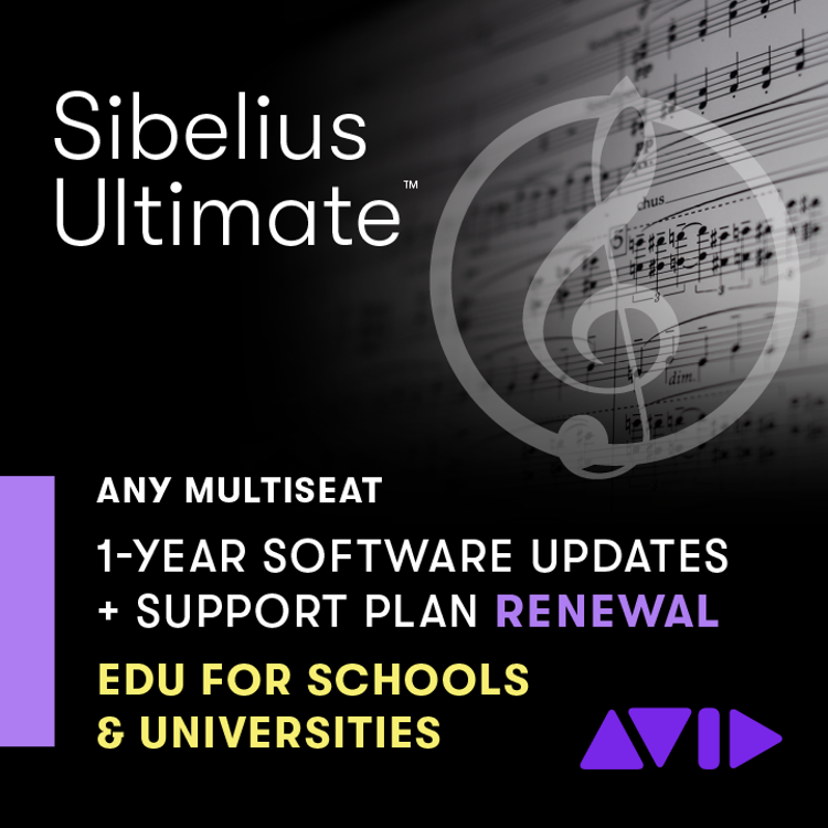 Sibelius Ultimate-prenumeration FÖRNYELSE