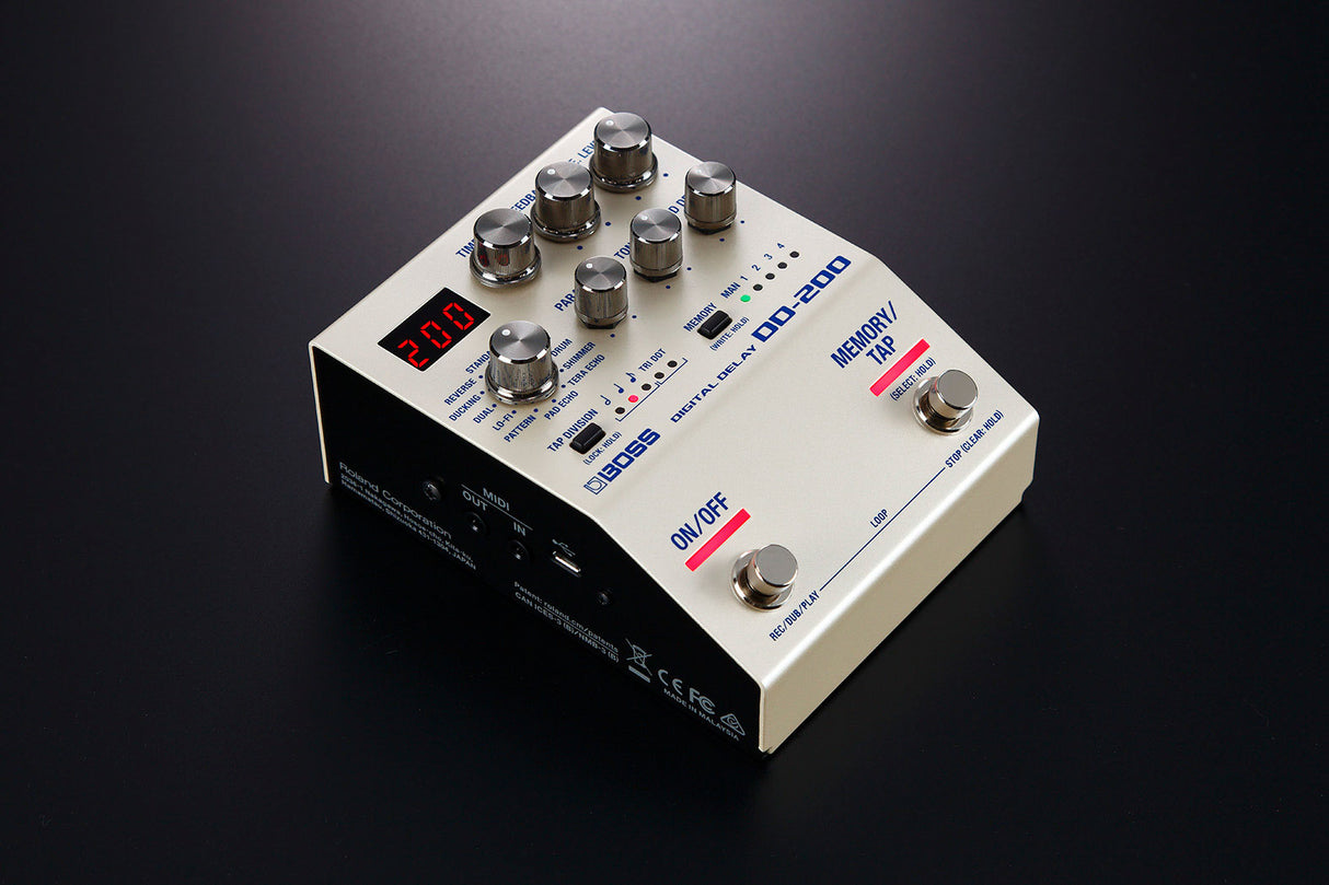 Boss DD-200 Digital Delay gitarrpedal