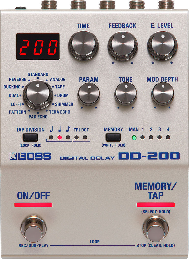 Boss DD-200 Digital Delay gitarrpedal