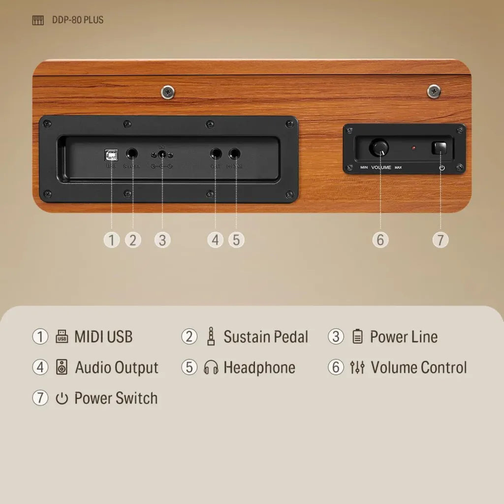 Donner DDP-80 PLUS elpiano