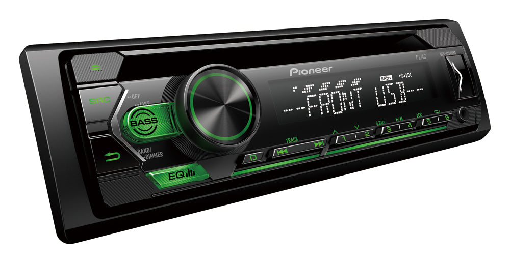 Pioneer DEH-S120UBG 1-DIN bilstereo med CD och USB