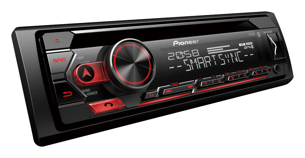 Pioneer DEH-S420BT 1-DIN bilstereo med CD, Bluetooth och USB