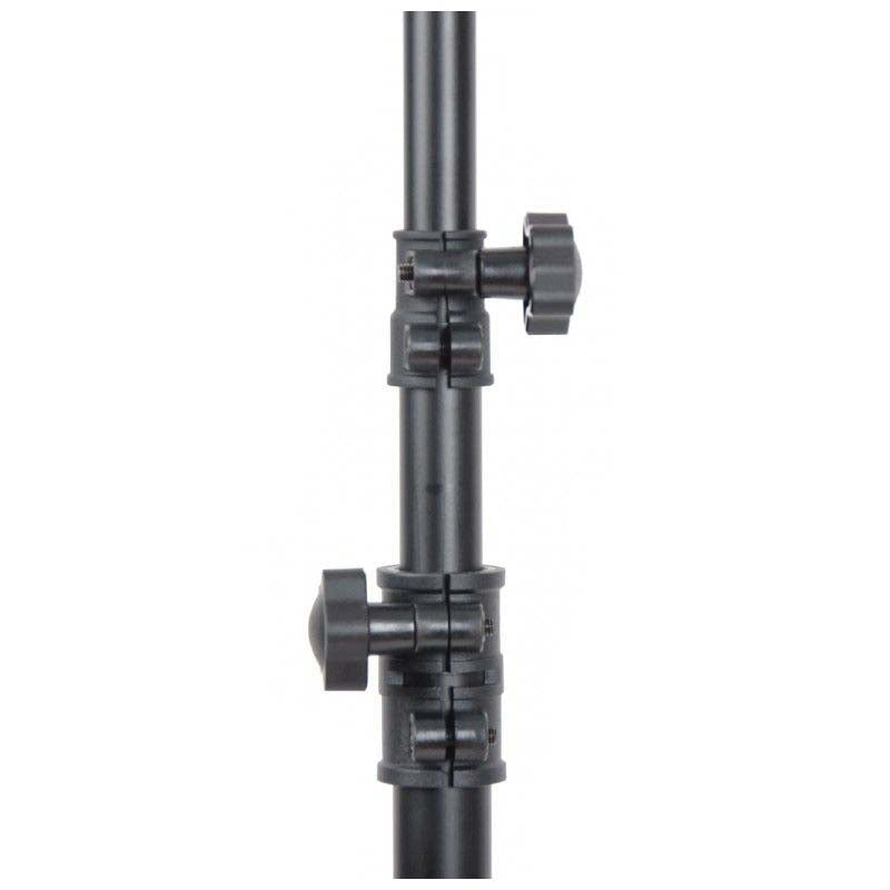 Lysstativ med T-bar 265 cm (20 kg)