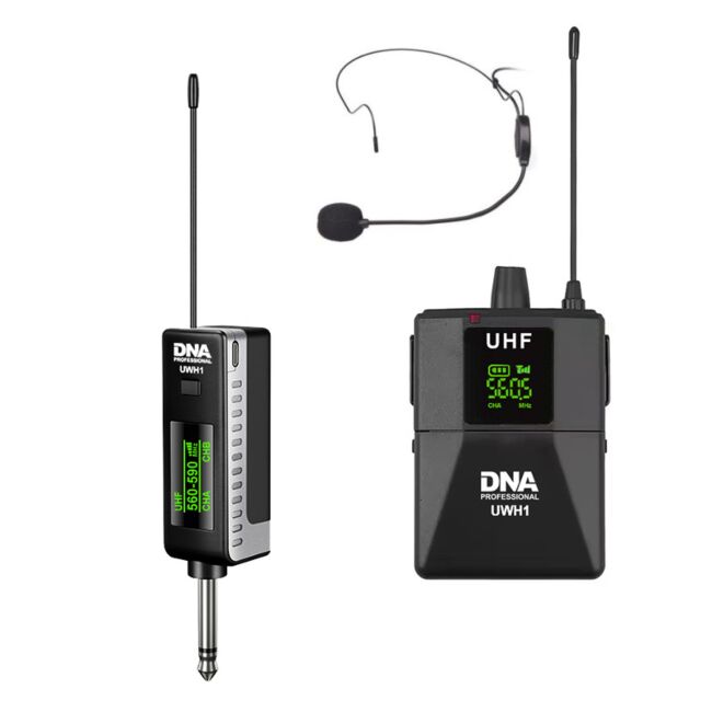 DNA UWH 1 Trådlöst Headset Mikrofon System med Bodypack