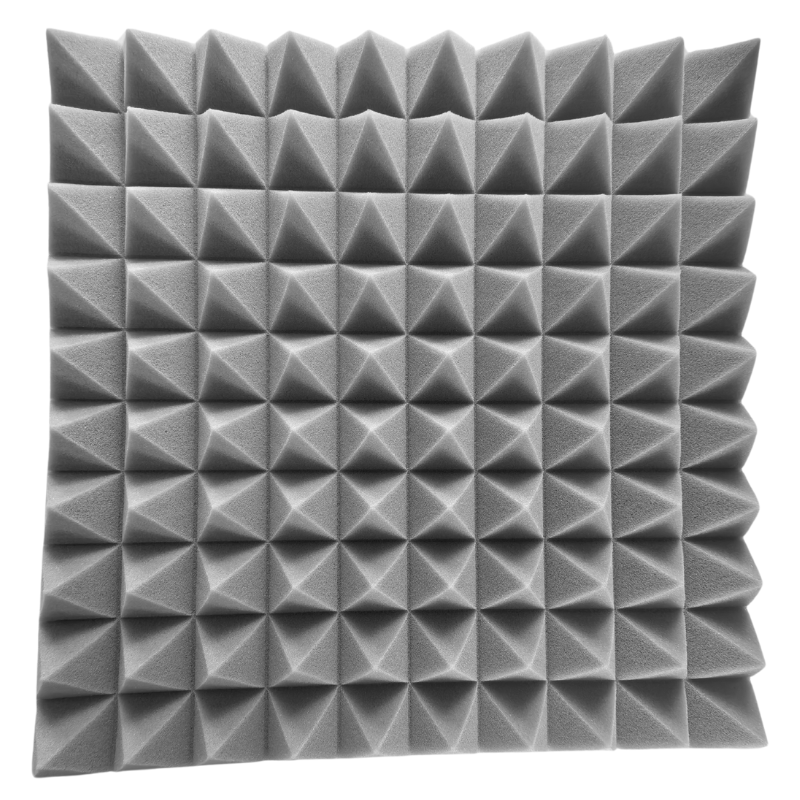 DNA AM2 GY Akustikpaneler 10 stk Grå Selvklæbende