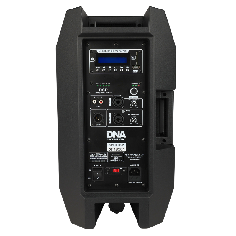 DNA SPX10 DSP aktivt högtalarkabinett 10" 250W