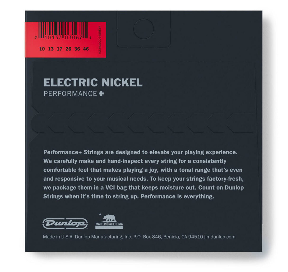 Dunlop DEN1046 gitarrsträngar (10-46)