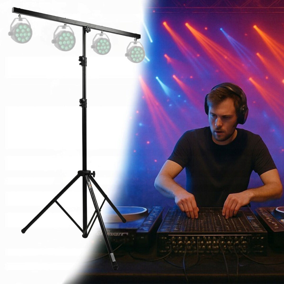 Ljusstativ med bom 120-265 cm (10 kg)