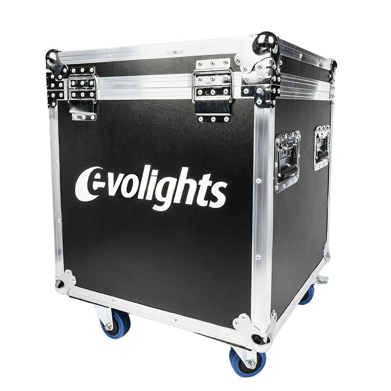 Flightcase till 2 x Evolights Lumeno