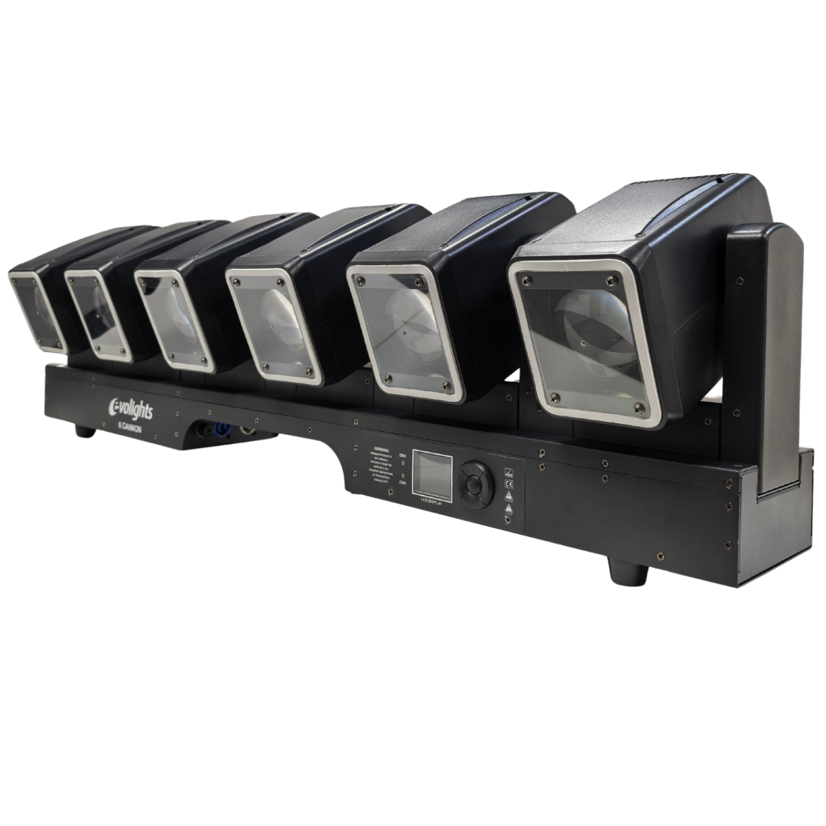 Evolights 6 Cannon Moving Bar 6x60W RGBW
