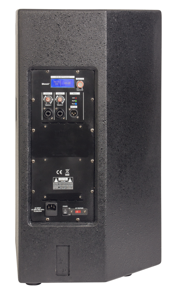 BST SA15DSP aktiv PA-högtalare (600W, 15")