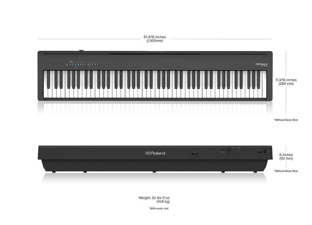 Roland FP-30X digitalpiano (vit)