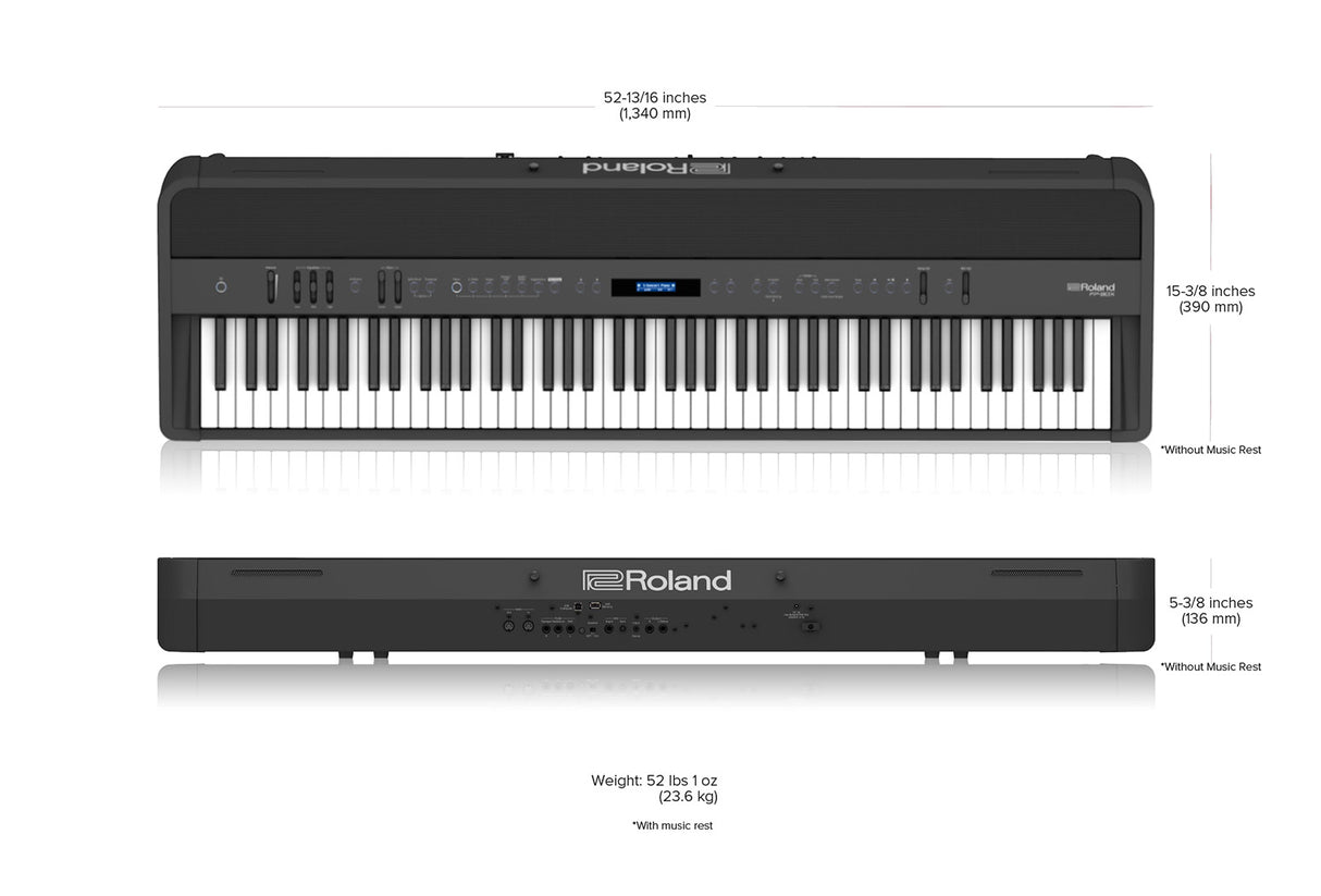 Roland FP-90X digitalpiano (svart)