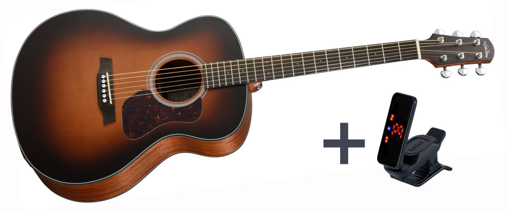 Walden G570ETBW Western gitarr (naturlig)