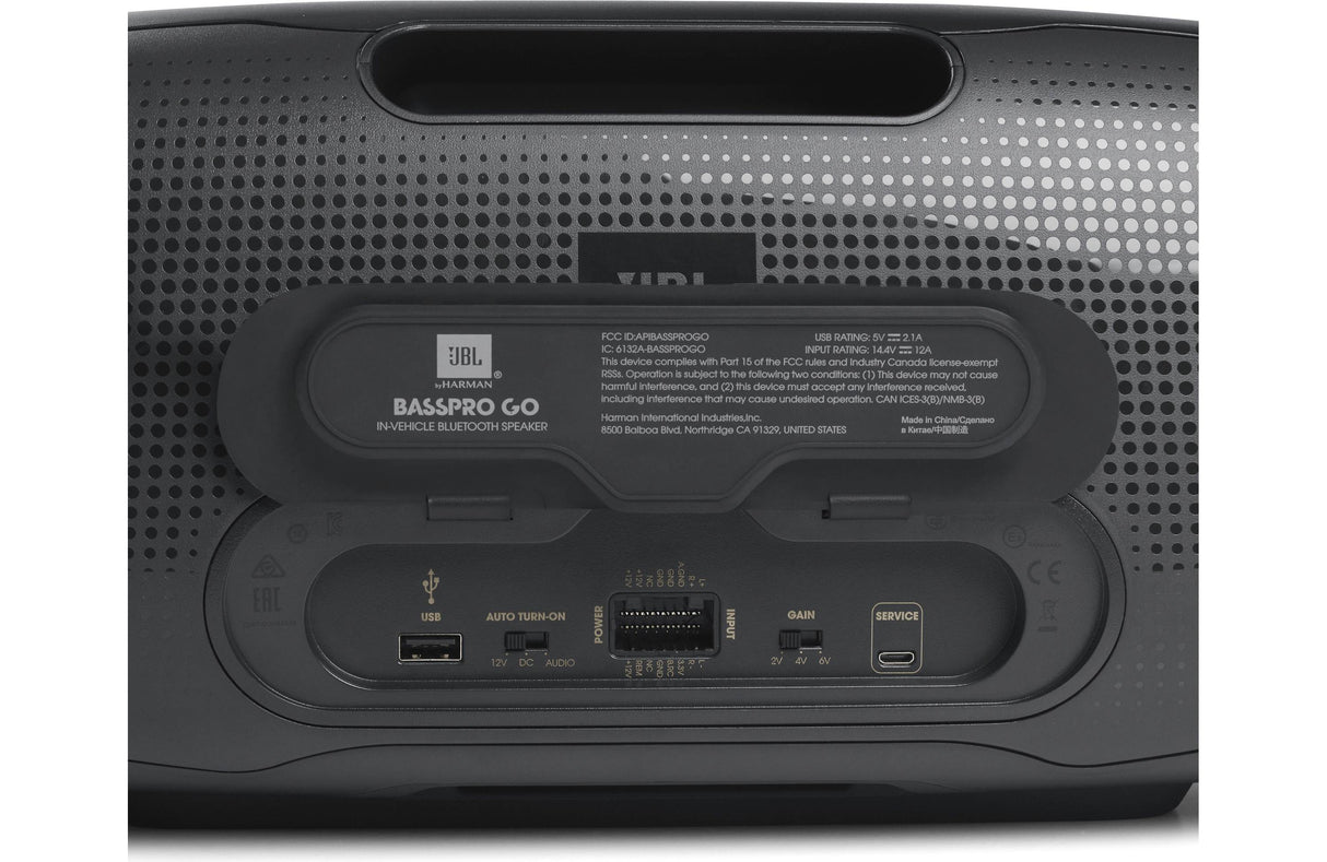 JBL BASS PRO GO Allt-i-ett subwoofer & bärbar högtalare