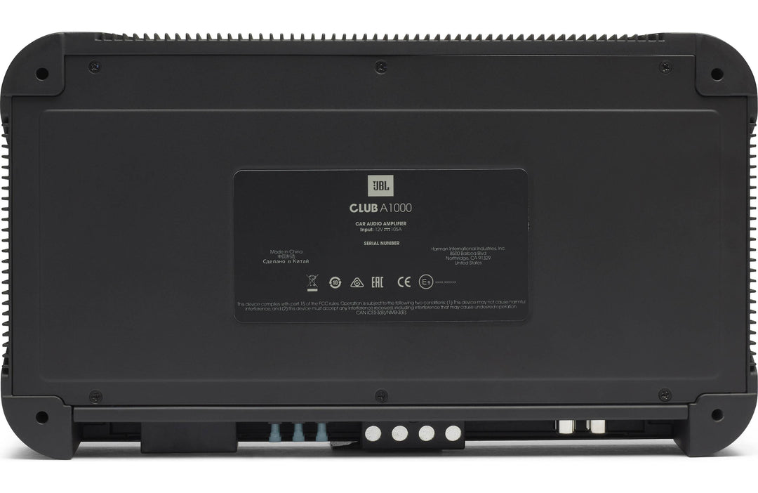 JBL Club A1000 1-kanals bilförstärkare (2000W)