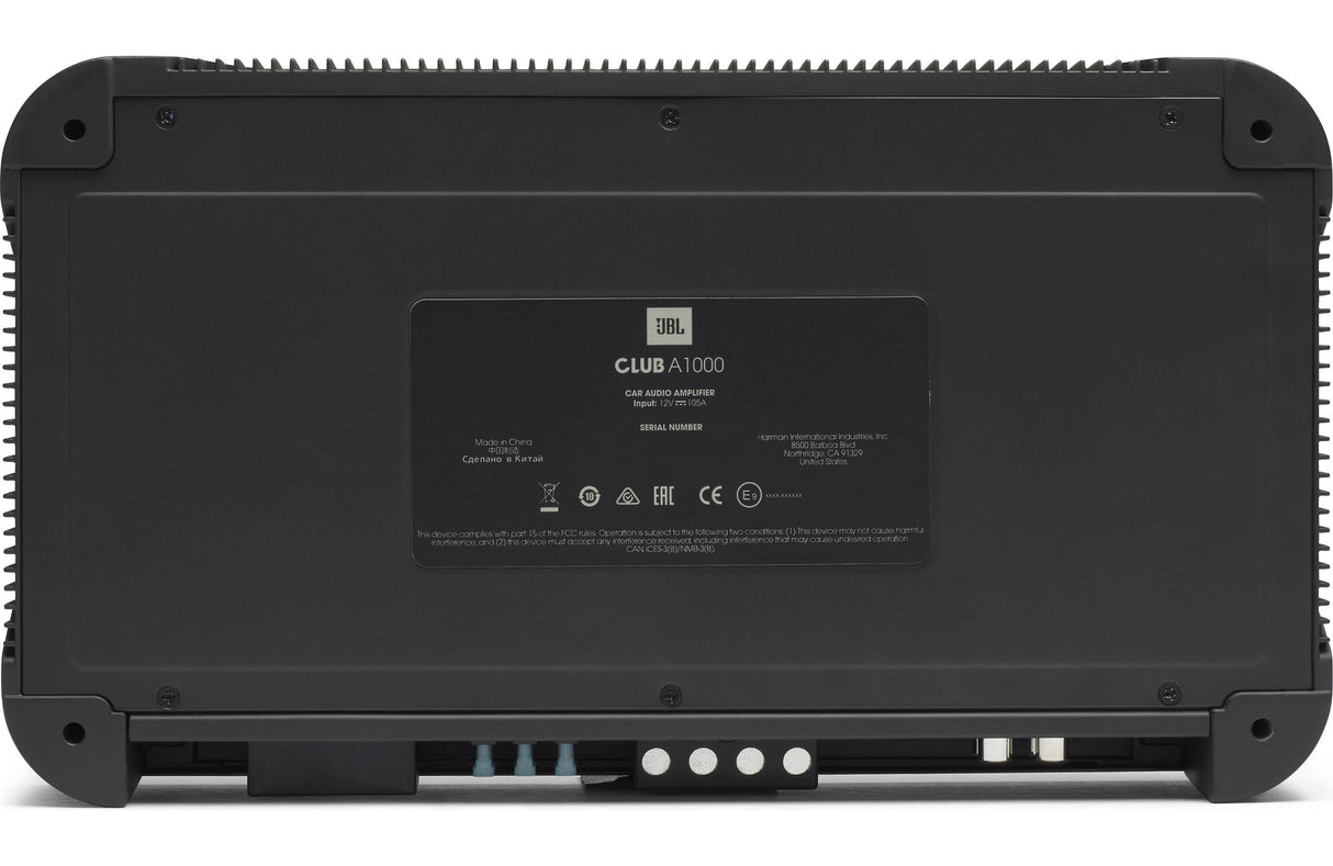 JBL Club A1000 1-kanals bilförstärkare (2000W)